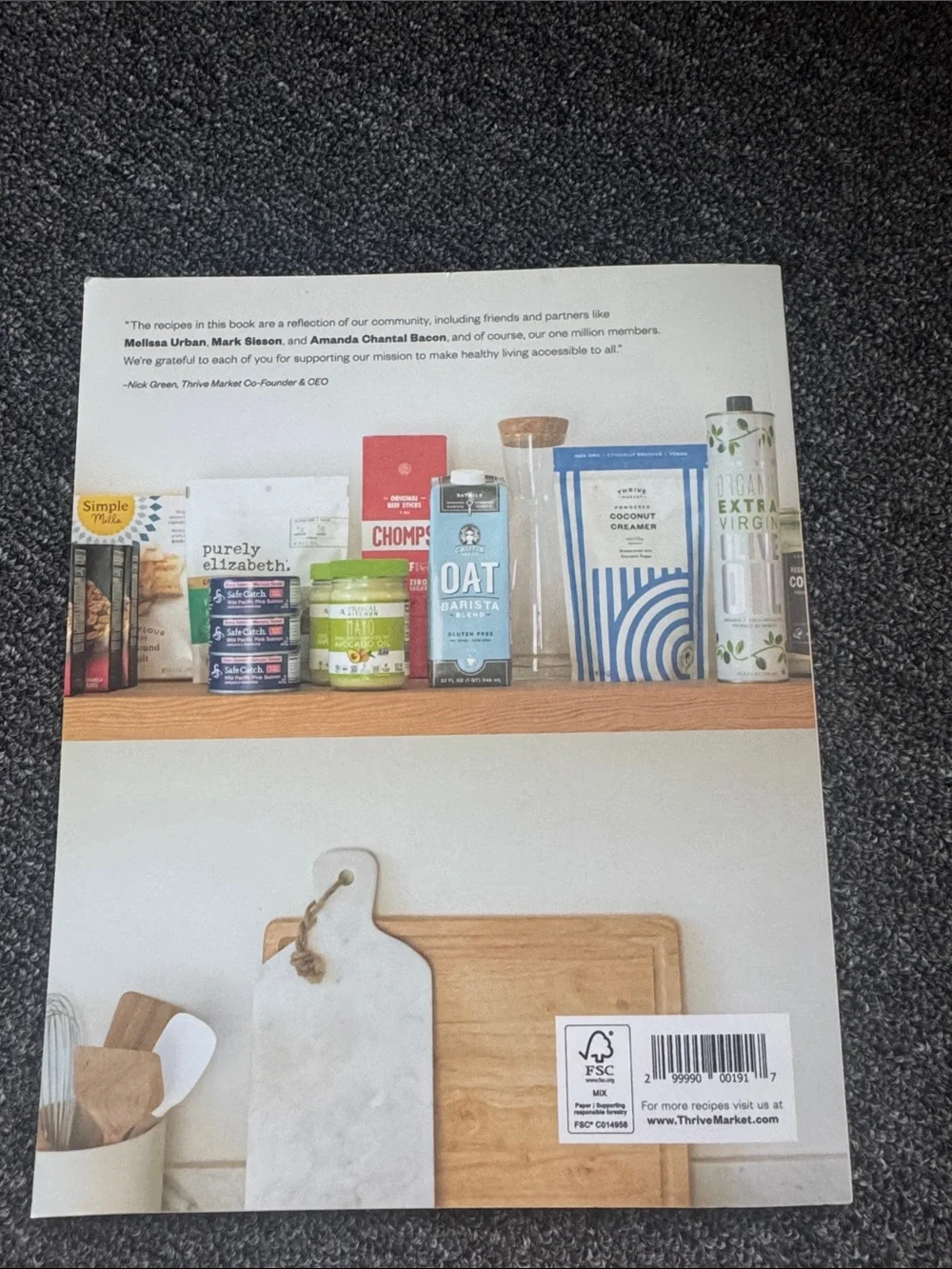 Healthy Living Made Easy Cookbook - Blue Cover